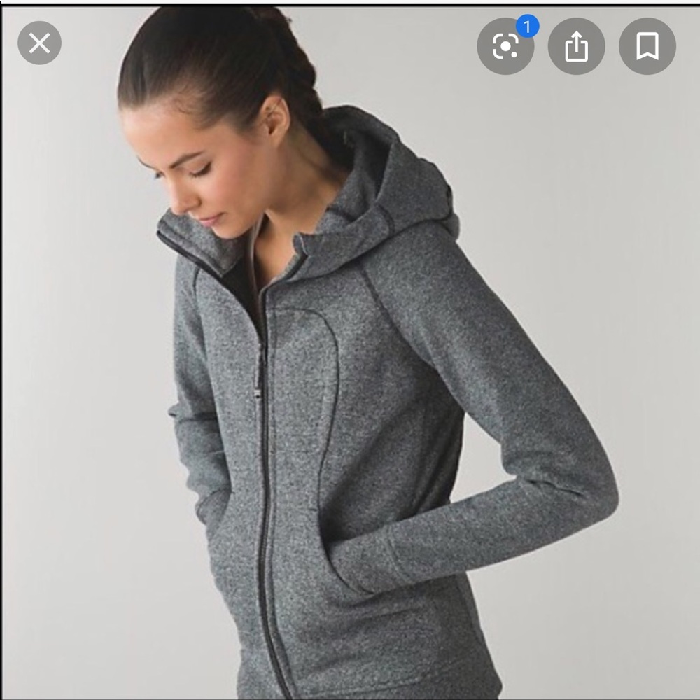 Lululemon scuba hoodie grey S